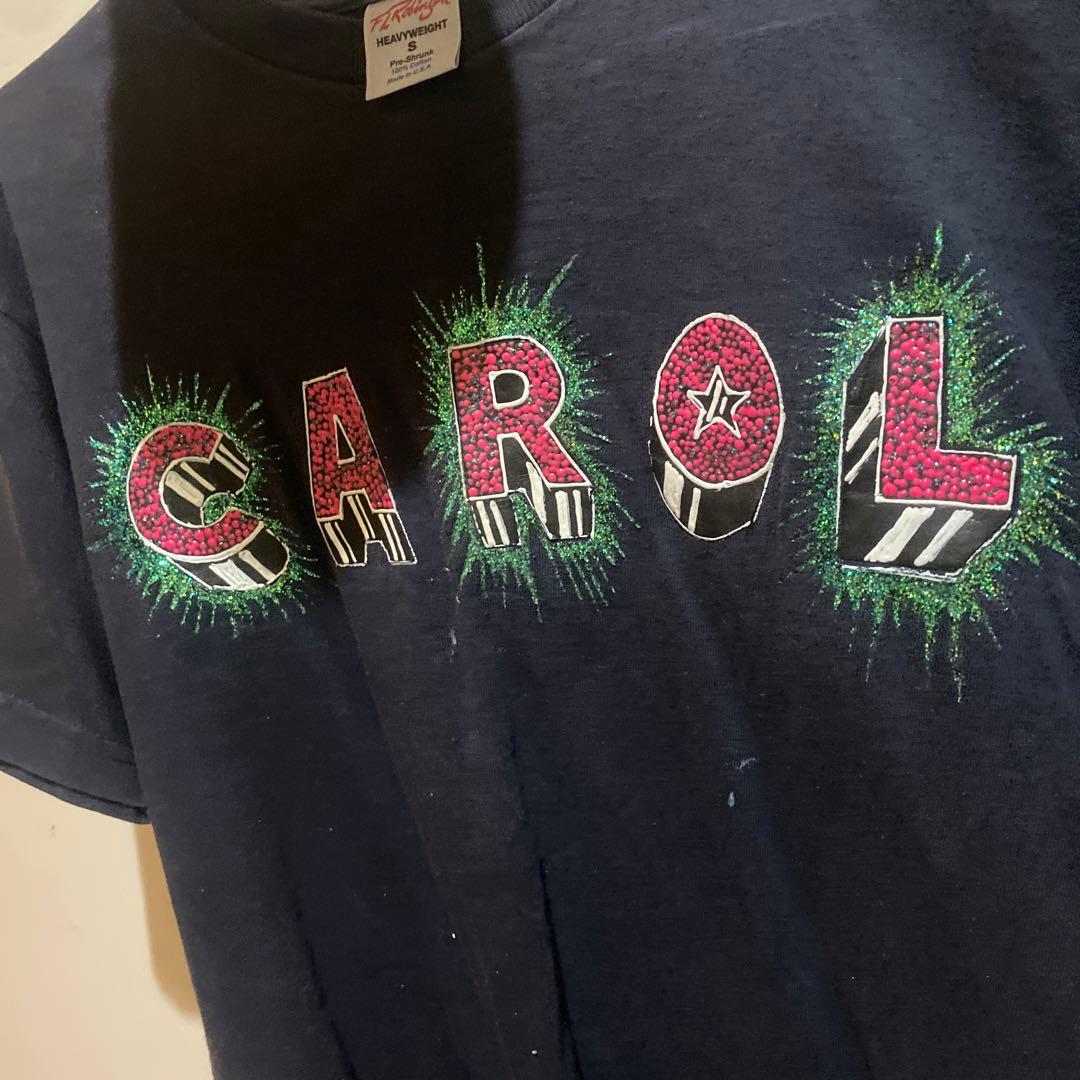 ハンドメイド オリジナル Tシャツ CAROL キャロル 矢沢永吉 - メルカリ
