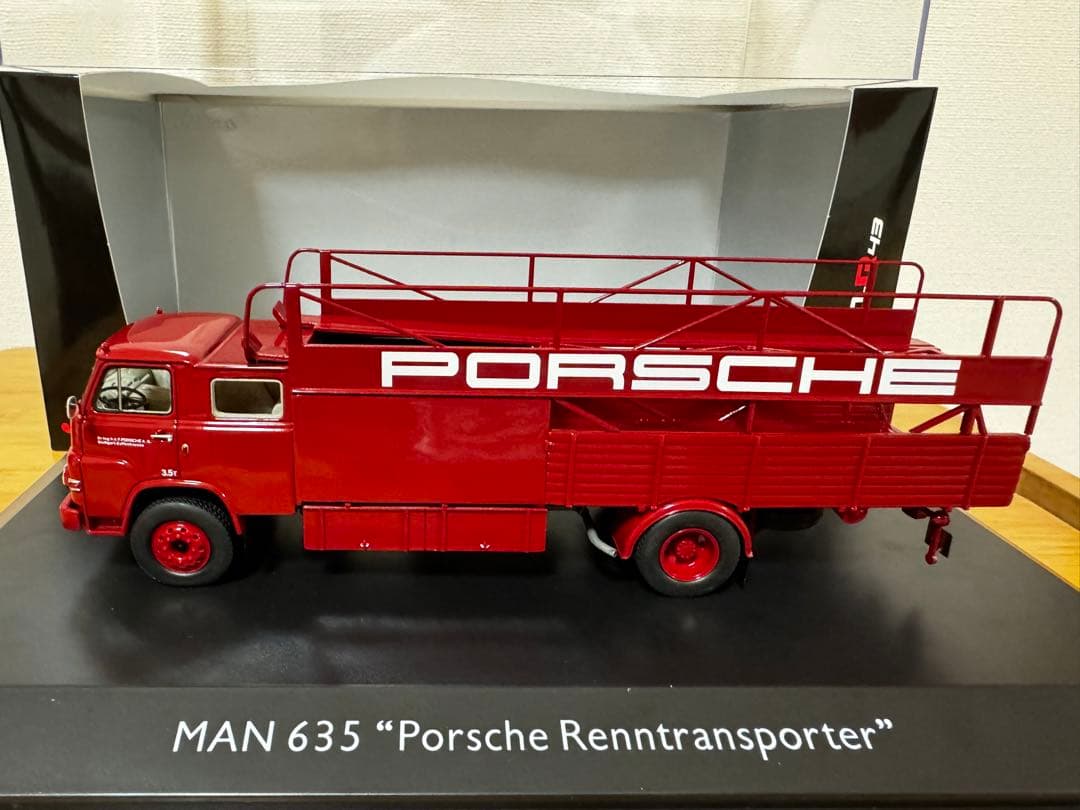 【Schuco】限定2000台 MAN Porscheレーシングトランスポーター Schuco】限定2000台 MAN Porscheレーシングトランスポーター