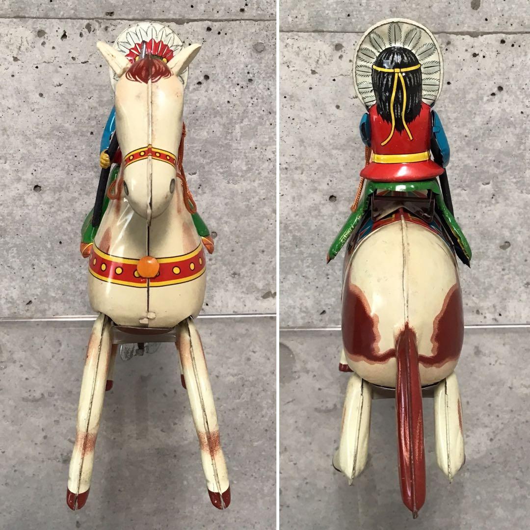 50年代 ブリキのおもちゃ 『 アパッチライダー』 日本製 美品