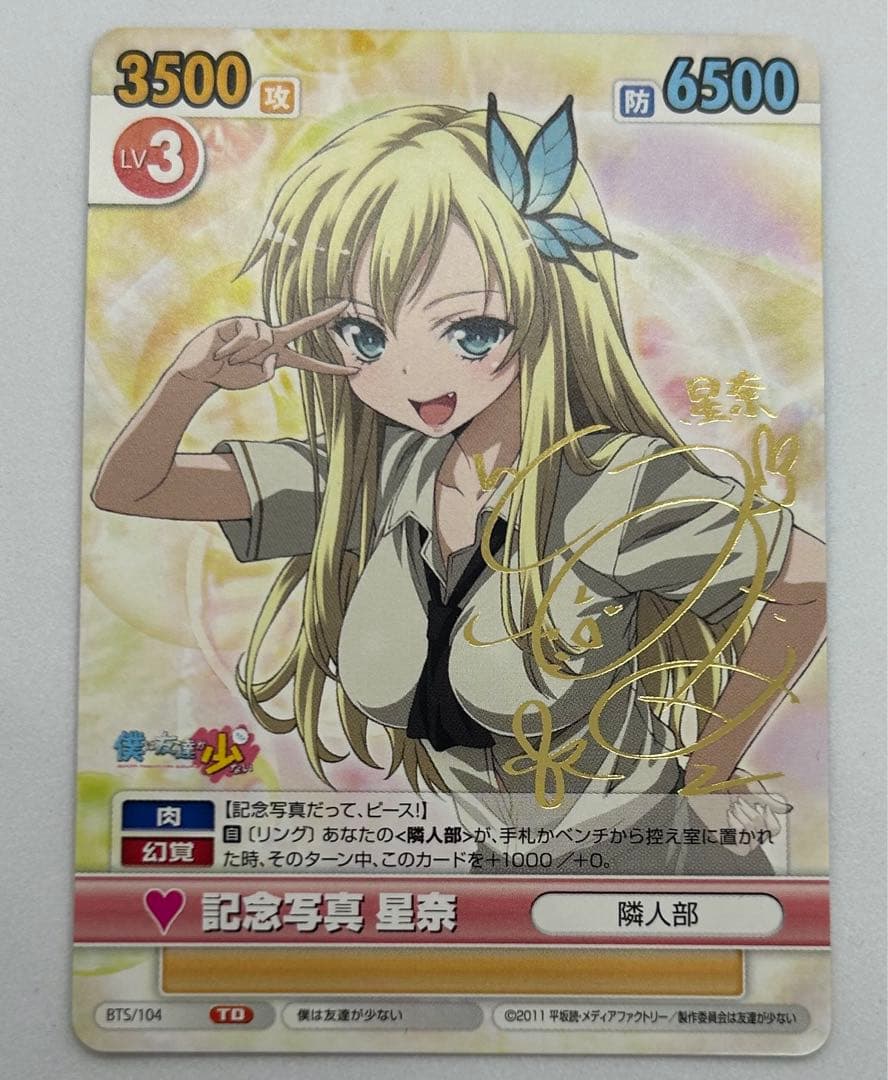 ヴィクトリースパーク 記念写真 星奈 サイン 記念写真 星奈 サイン