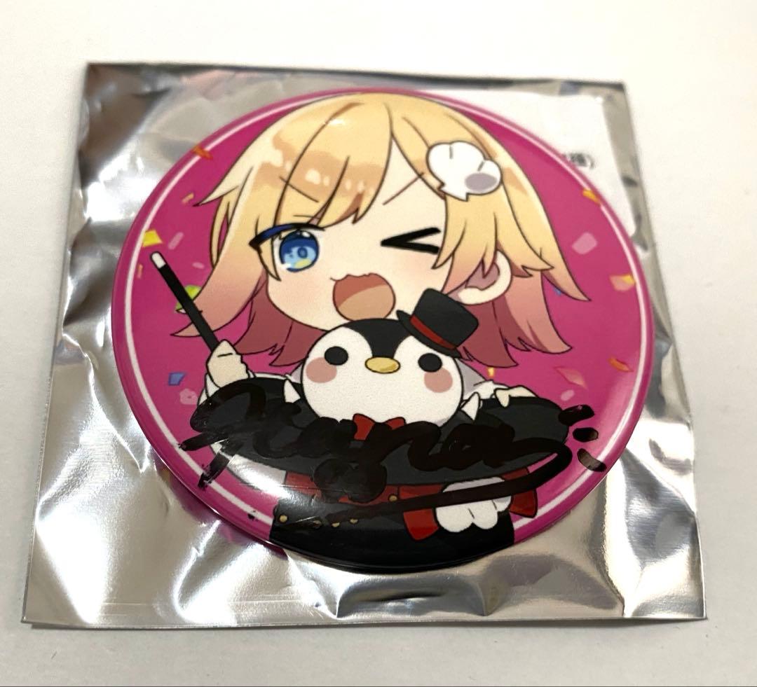 ハコニワリリィ Hanon 2ndワンマン 直筆サイン 缶バッジ