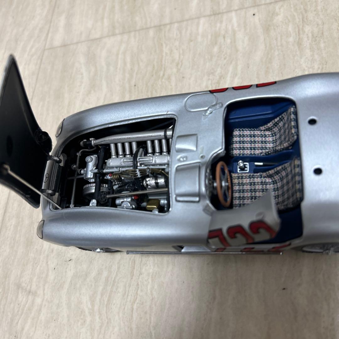 希少！ミニチャンプス 1/24 ベンツ300SLR