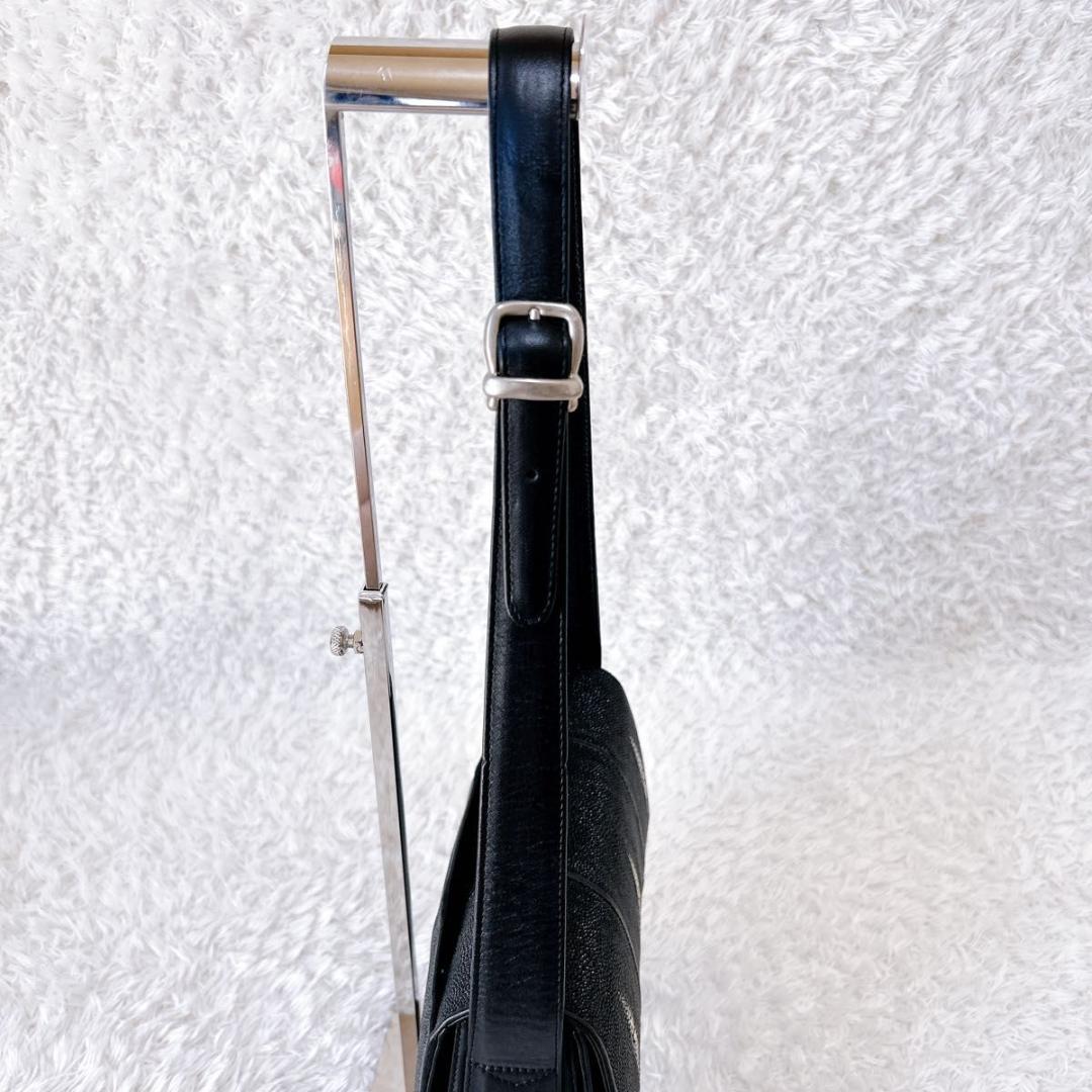 極希少✨海の宝石　スティングレイ　ワンショルダーバッグ　エイ革　フォーマルバッグ