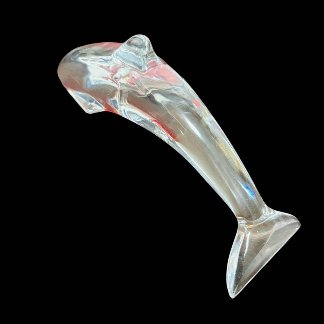 バカラ】イルカ 動物 置物 インテリア baccarat フィギュリン