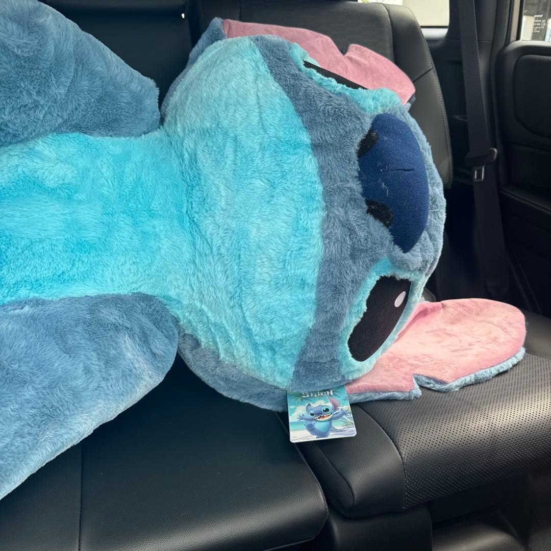 スティッチ コストコ限定品 特大ぬいぐるみ ブランケット入り