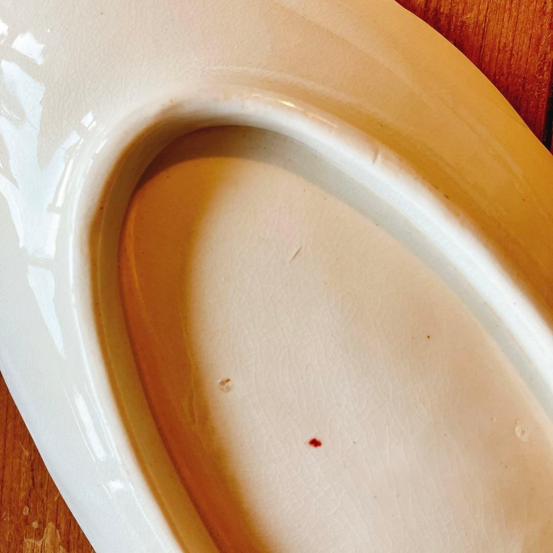 可愛い花柄ラヴィエ フランスブロカント 美術品・アンティーク