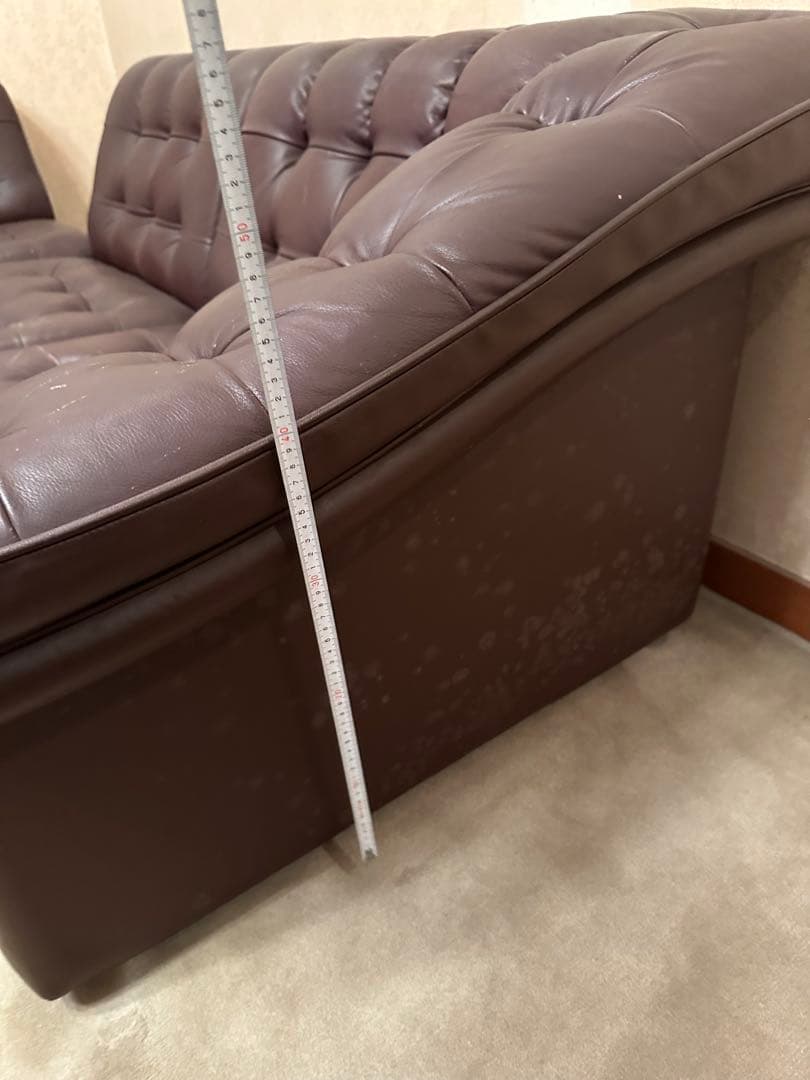 ア*ン様 【限界お値下げ！】カリモク　ダークブラウン コーナーソファセット