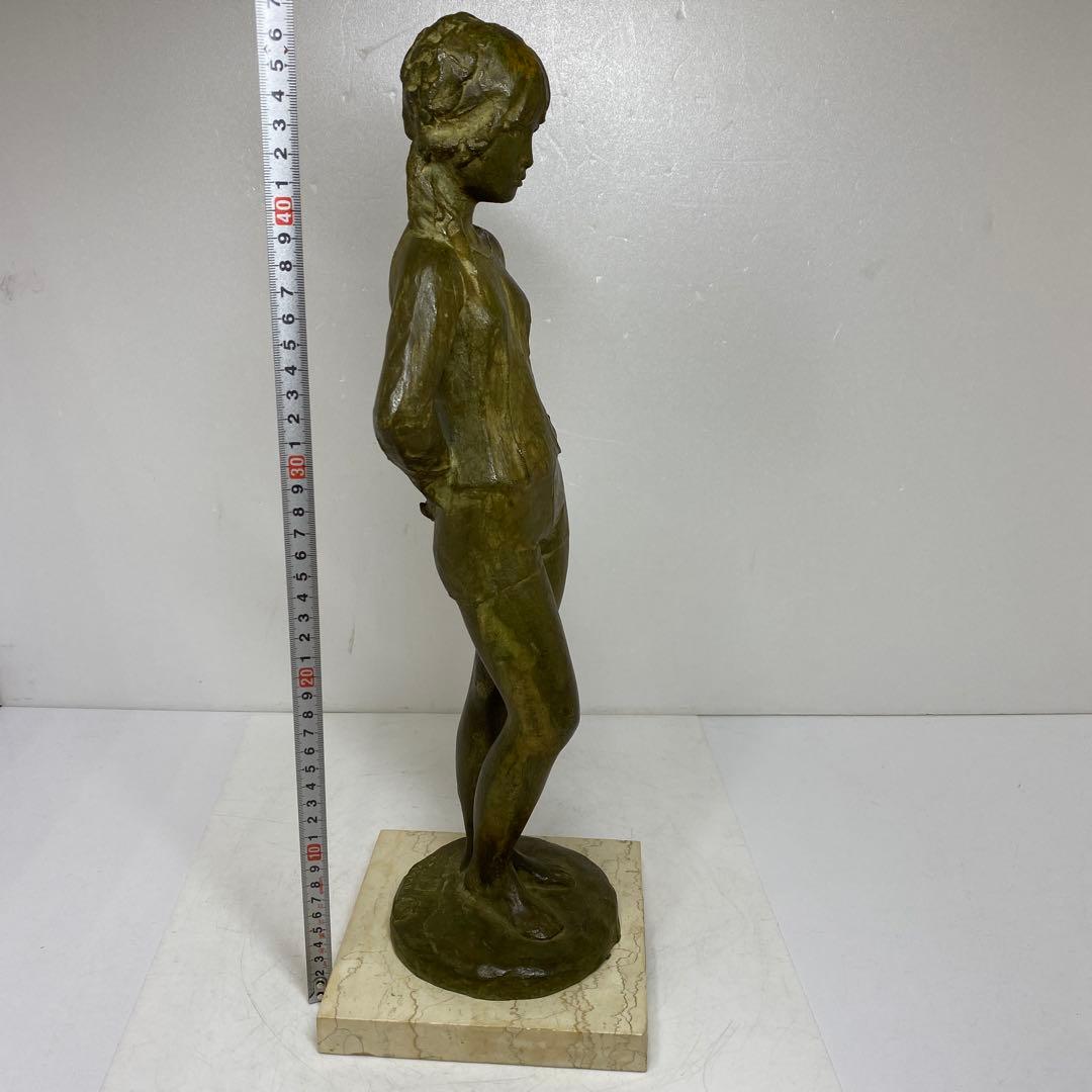 高野佳昌 ブロンズ 高さ約47.4㎝ トニエ 東さ7-0809☆2F - メルカリ