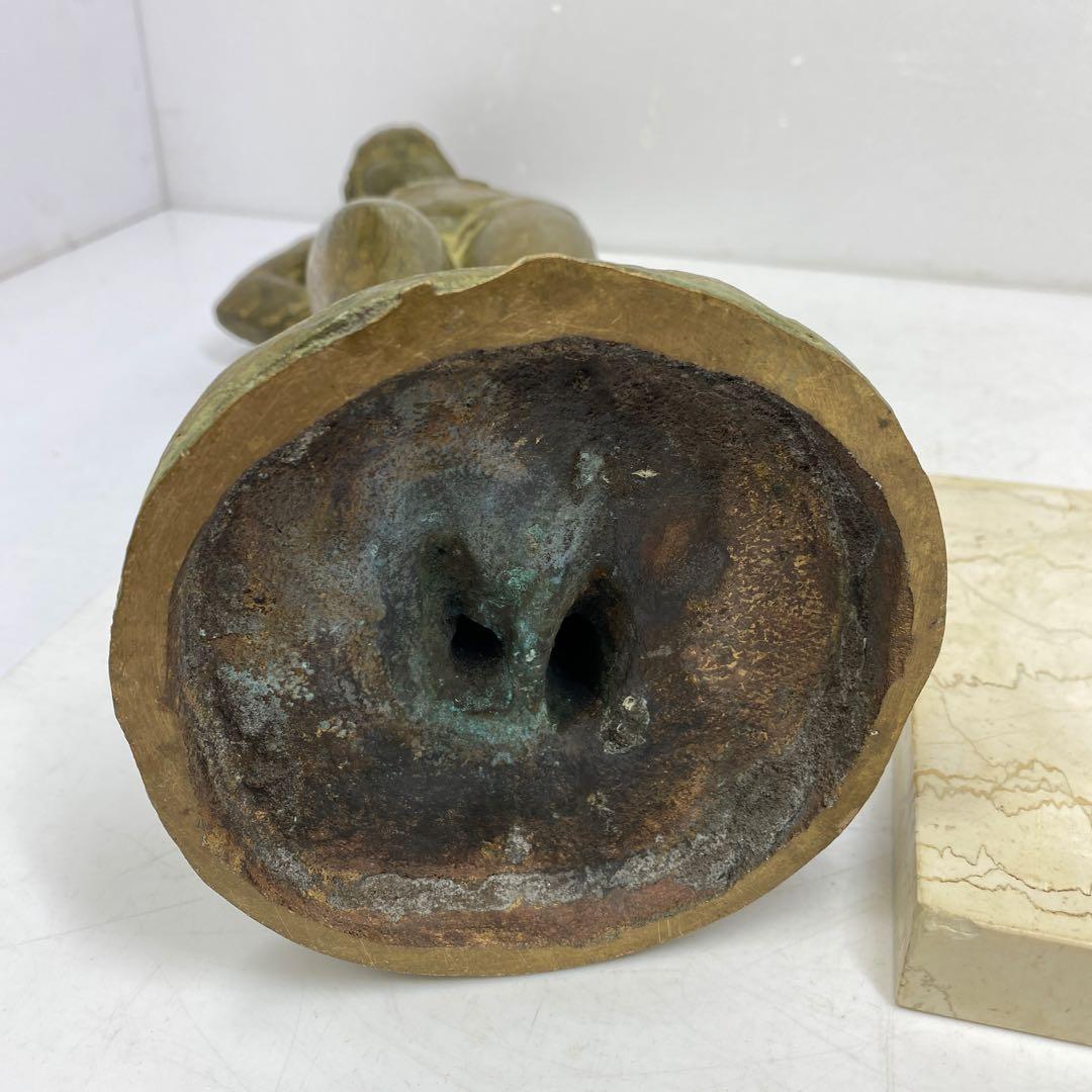 高野佳昌 ブロンズ 高さ約47.4㎝ トニエ 東さ7-0809☆2F - メルカリ