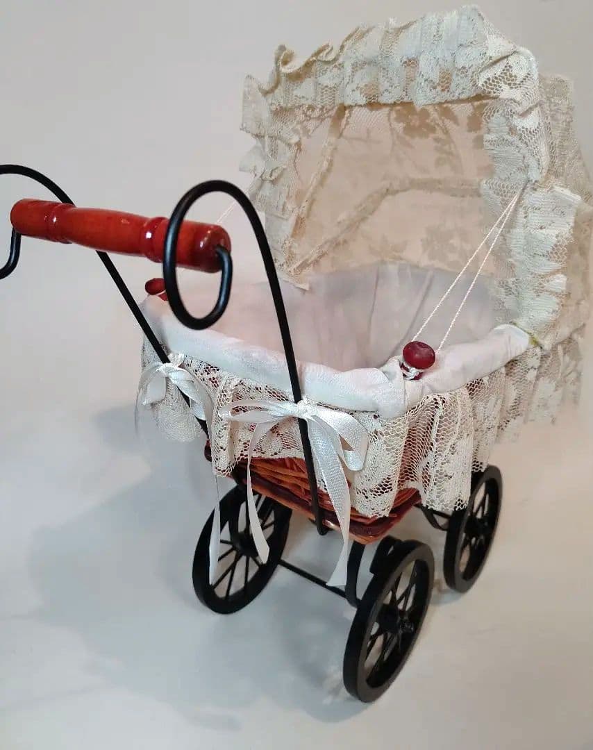 人形用ベビーカー   レトロ