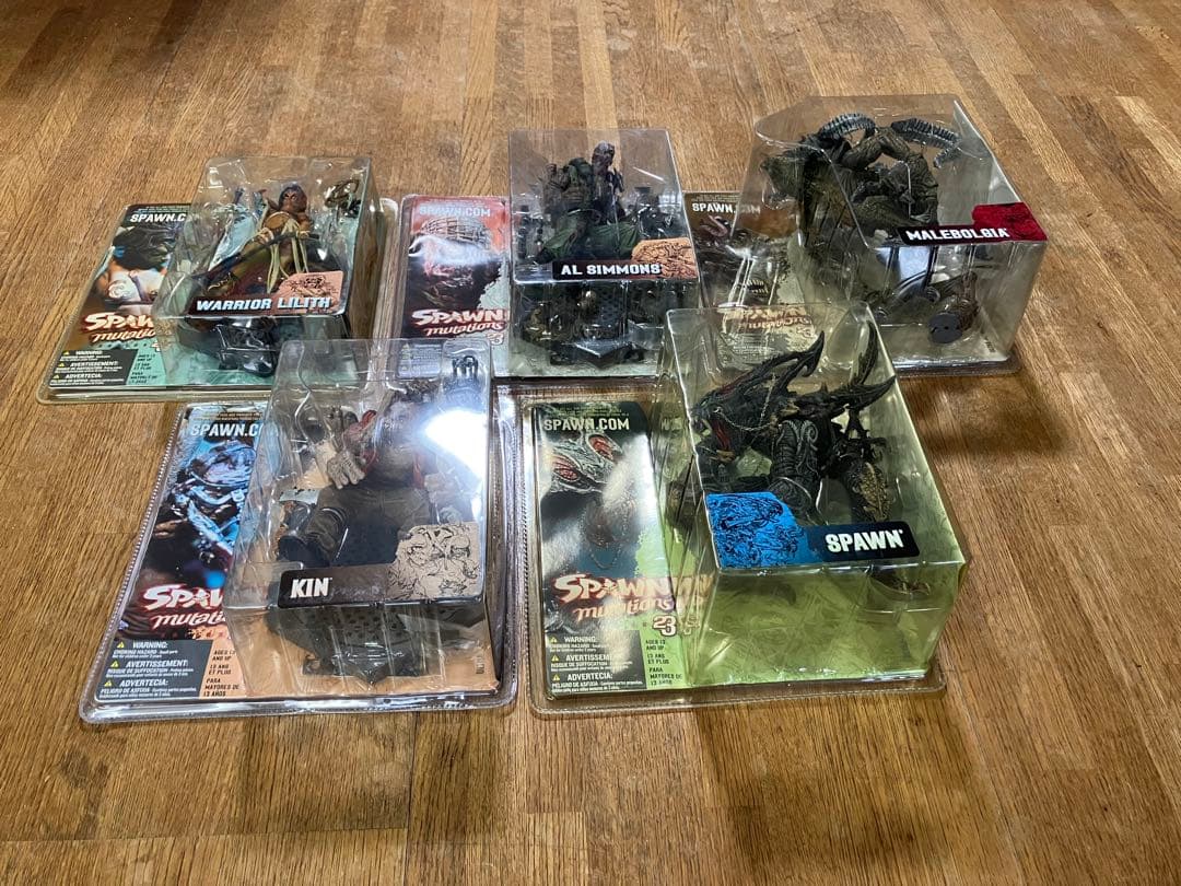 未開封 Spawn mutaions 23 スポーン フィギュアセット 5体 - メルカリ