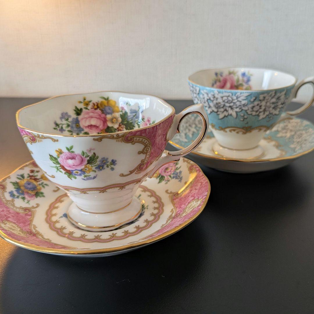 ロイヤルアルバート カップ ソーサー ROYAL ALBERT 金彩 食器 - メルカリ