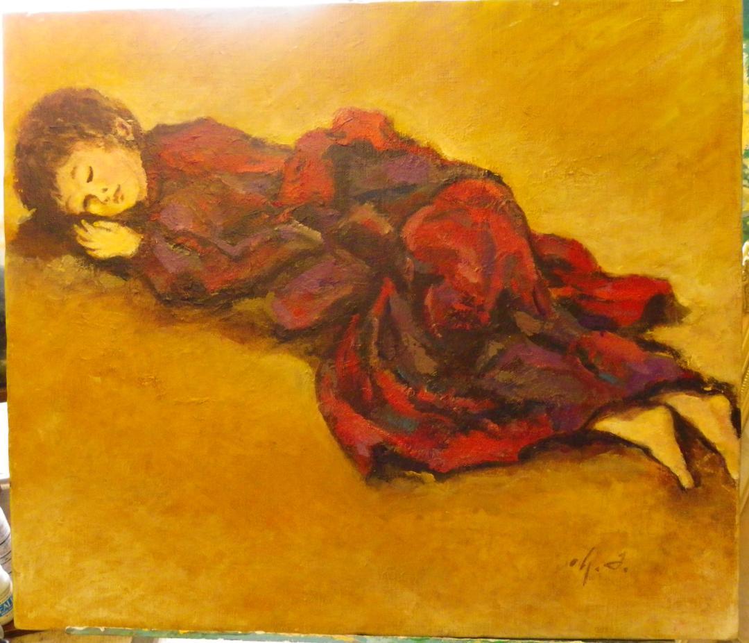 ベルトを返せ（贄田越郎画） ベルトを返せ（贄田越郎画）