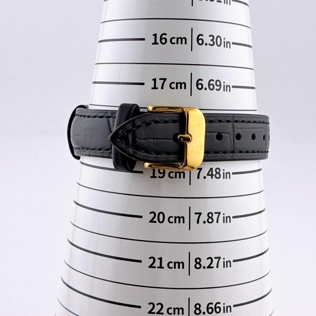 【電池交換済】SEIKO　DOLCE　腕時計　新品ベルト　クォーツ　ゴールド