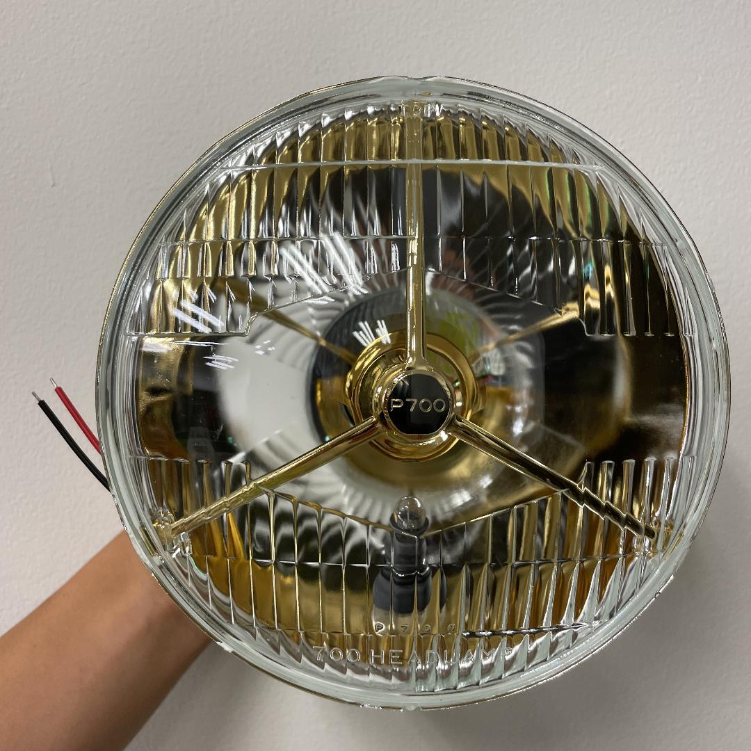 ルーカス ヘッドライト スリーポイント SR400 500 LUCAS遊戯王PREMIUM