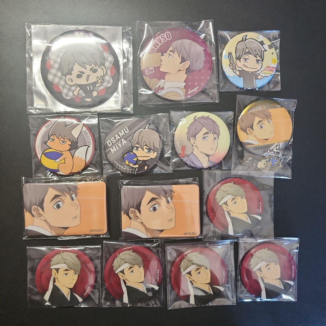 ハイキュー 宮治 缶バッジ まとめ売り ② - メルカリ