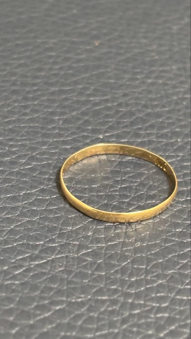 k10 イエローゴールドリング 約9号