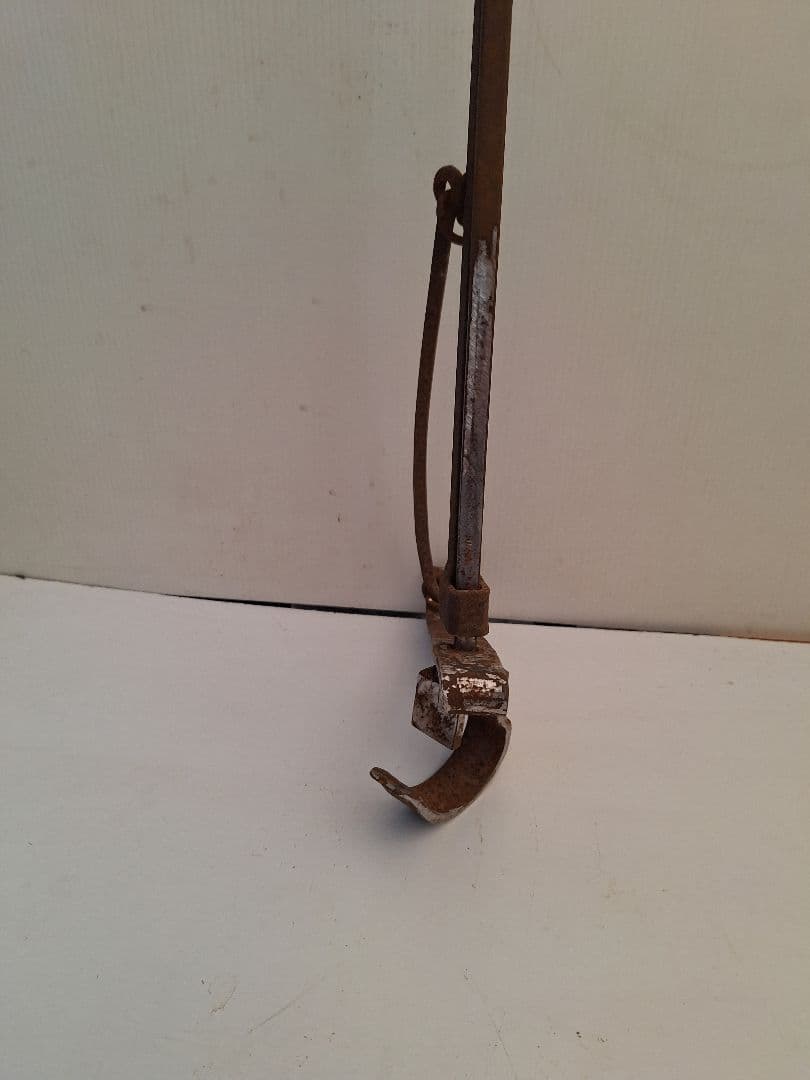 自在鉤　囲炉裏道具　アンティーク　鉄鉤　鉄鍋　引き取り専用