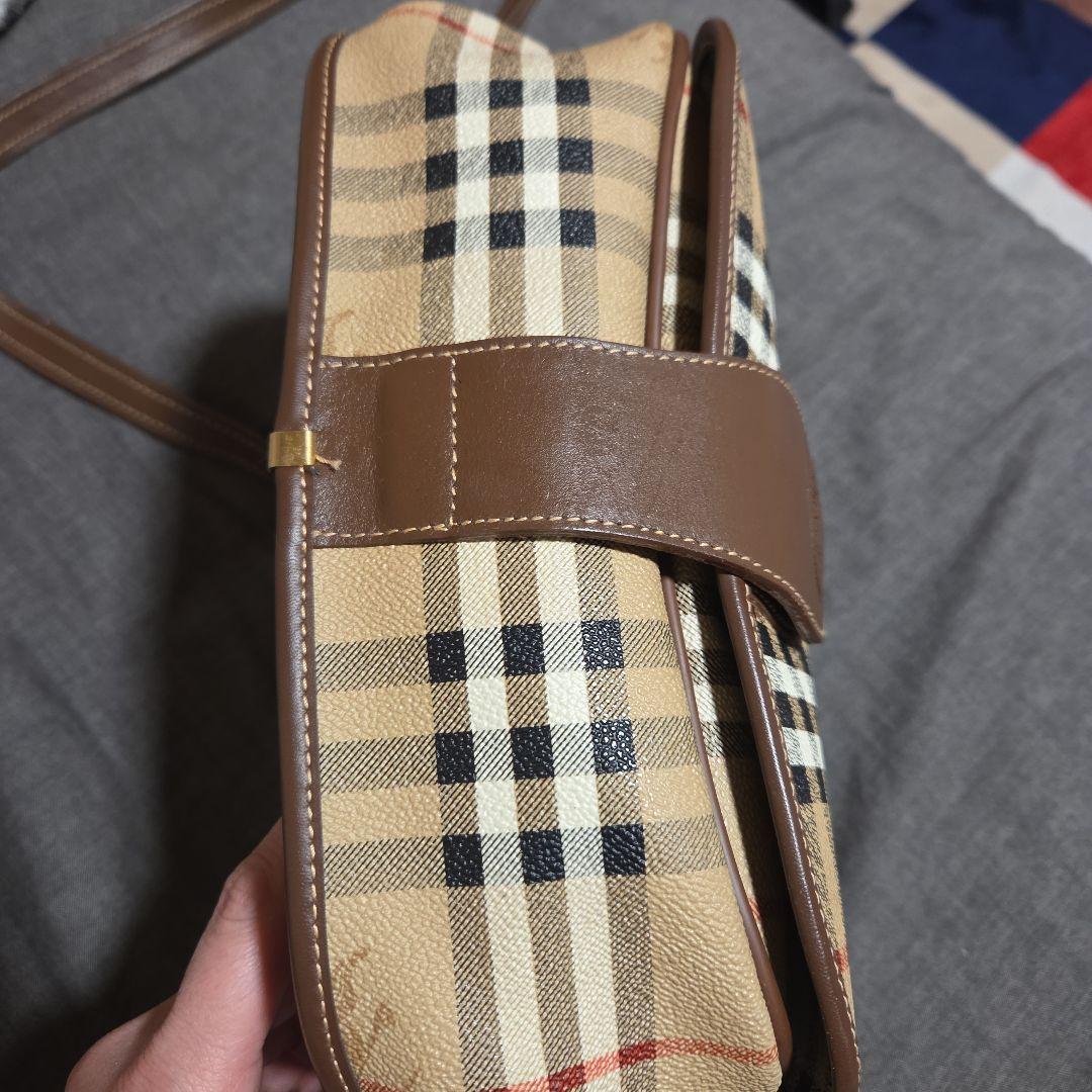Burberry チェック柄 ショルダーバッグ