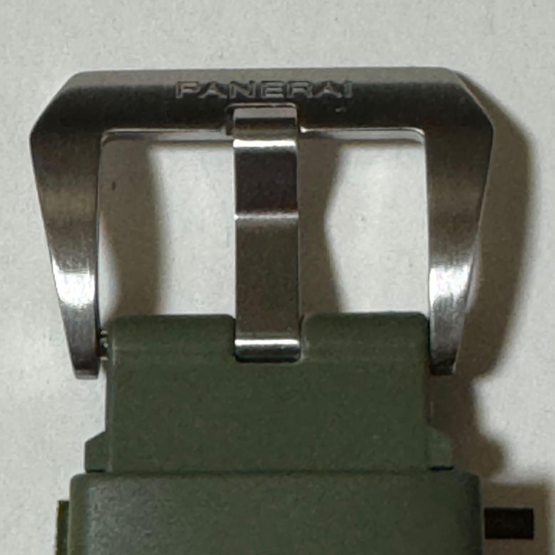 まろ パネライ ルミノールマリーナ42mm用ラバーベルト