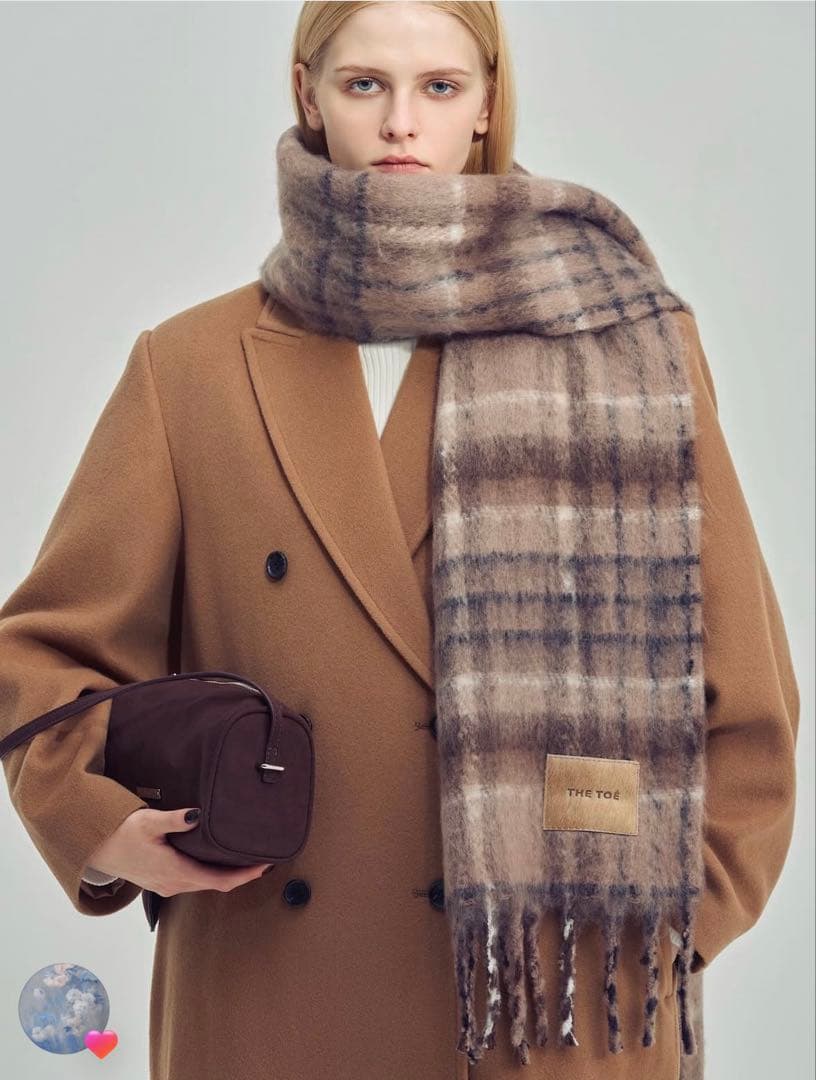 thetoe Eberhard Check Muffler & Socks - 小物低 価格 通販