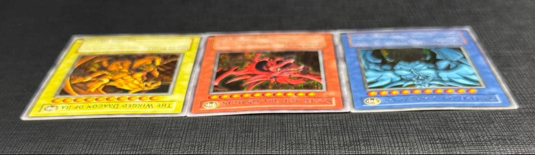 遊戯王 GBI三幻神 英語版 シークレット 微傷 - メルカリ