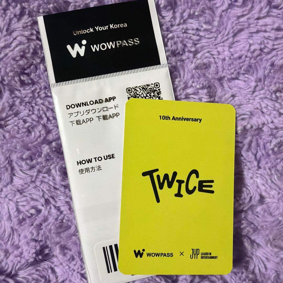 TWICE WOWPASS モモワオパス ワウパス 新品 MOMO トレカ付き