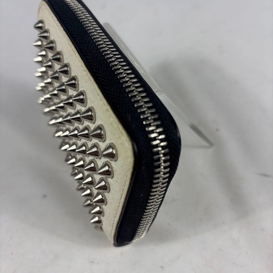 クリスチャンルブタン スタッズ レザー ケース カードケース ウォレット