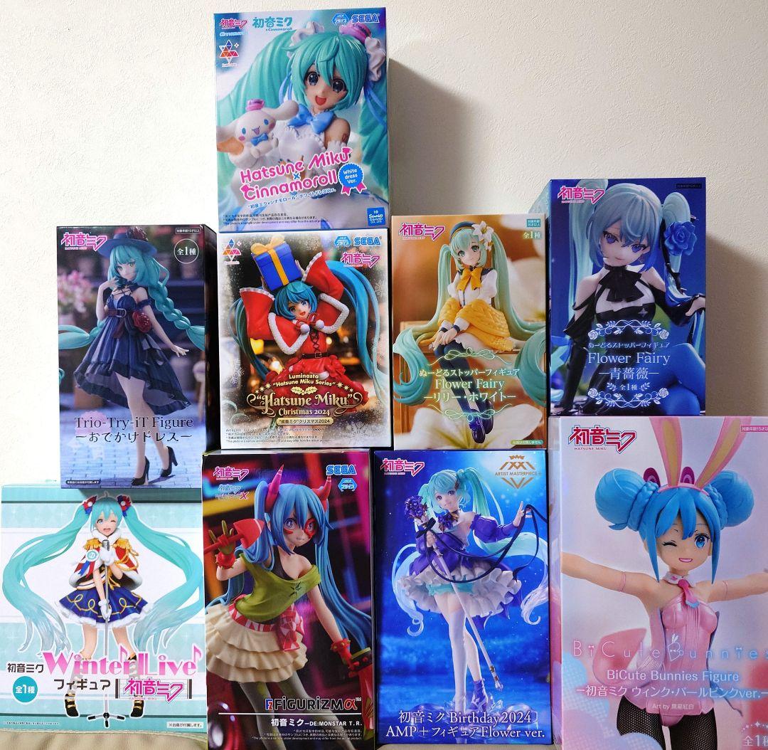初音ミク フィギュア 9個まとめ売り
