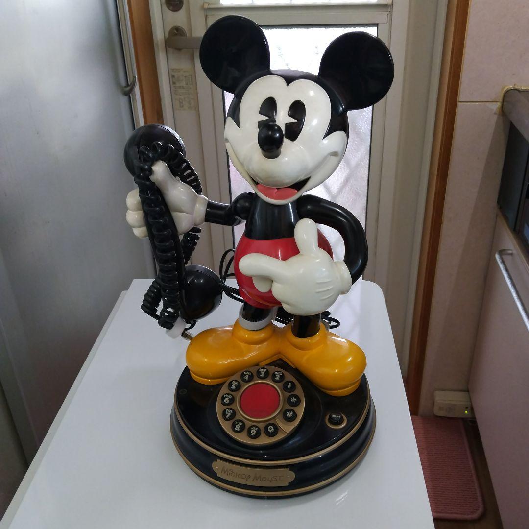 ミッキーマウスダイヤル式電話