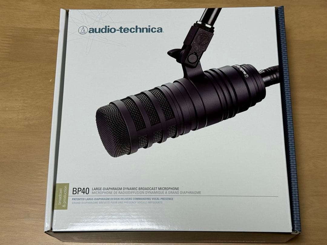 【美品】audio-technica BP40