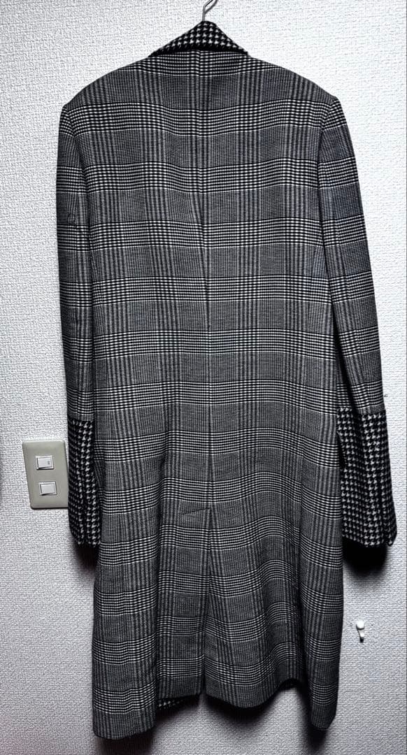 定価30万円】 STELLA McCARTNEY チェック柄ロングコート - メルカリ