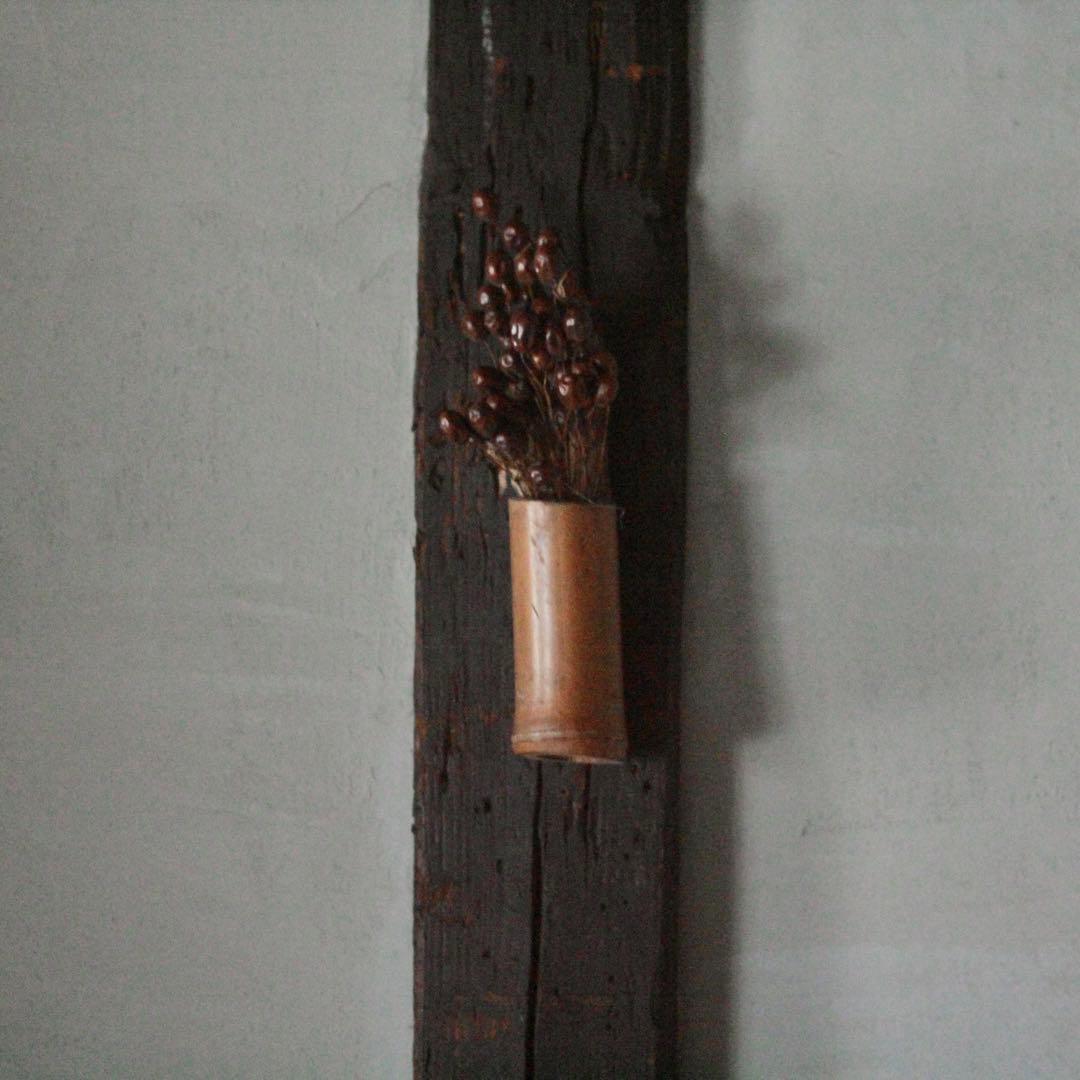 小さな 竹 掛け花入れ 花器 古道具 アンティーク - メルカリ