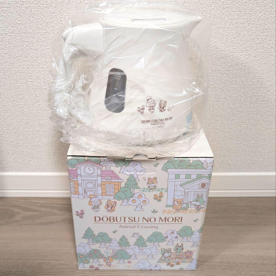 電気ケトル どうぶつの森　TIGER　タイガー