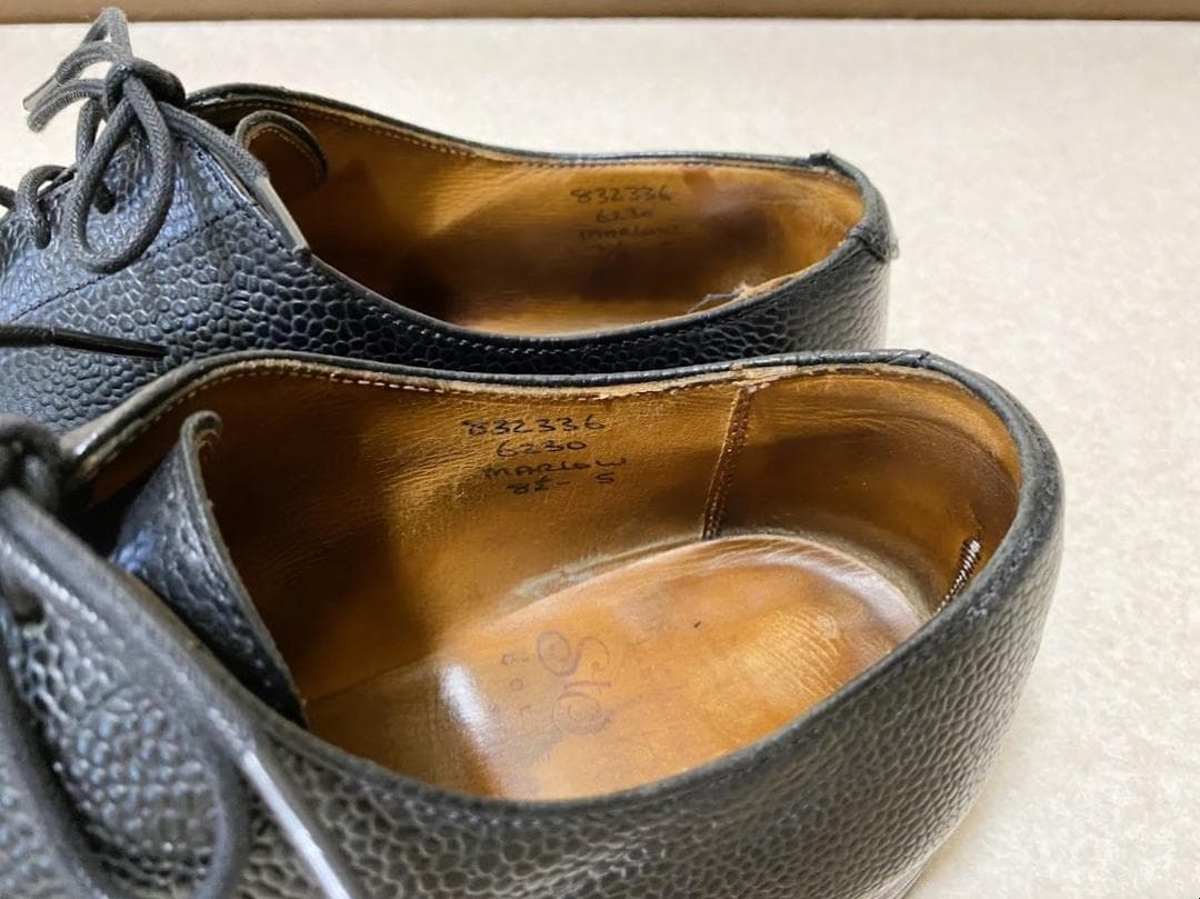 最終価格Tricker's MARLOW プレーントゥ黒 M6230