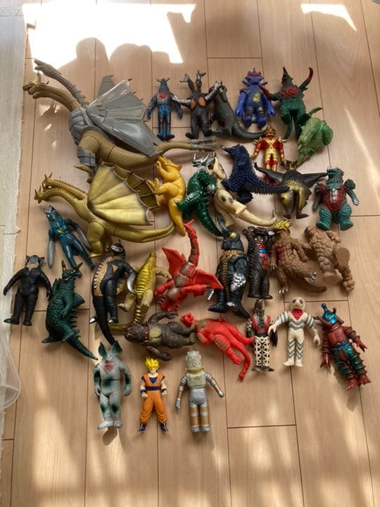 ⭐︎昭和物⭐︎『特撮、怪獣ソフビフィギュアまとめ売り』⁑バンダイ、東宝など。