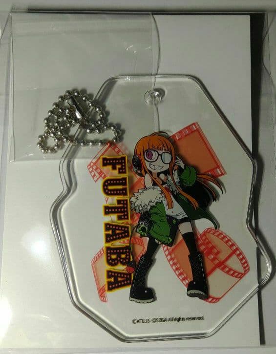 レアクリアタグペルソナQ2 P4 主人公 鳴上 悠 セガ コラボカフェ