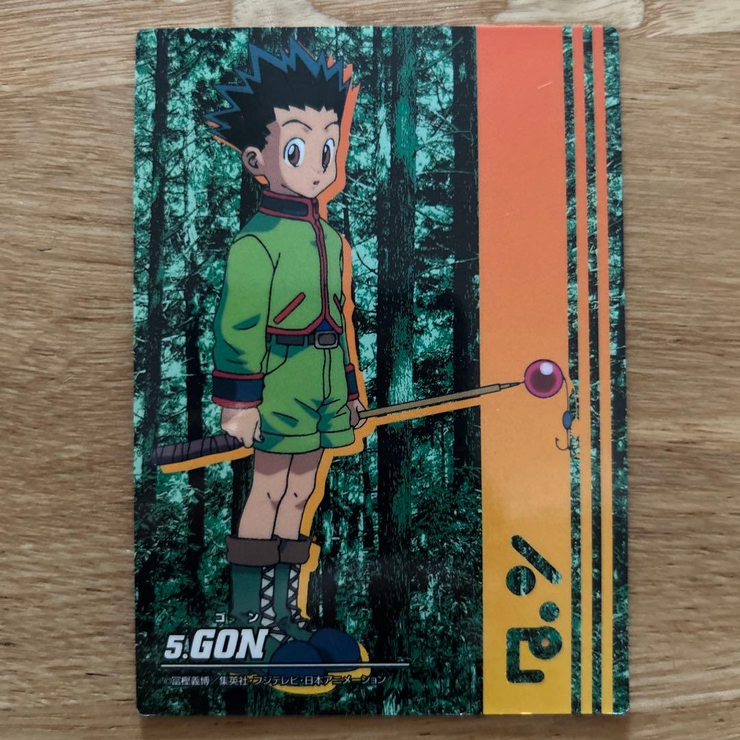 HUNTER×HUNTER ジャンボカードダス　　9枚背面パズルセット