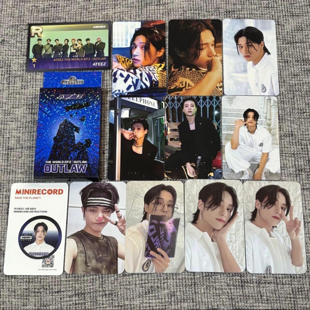 ATEEZ platform プラットフォーム トレカセット ウヨン - メルカリ