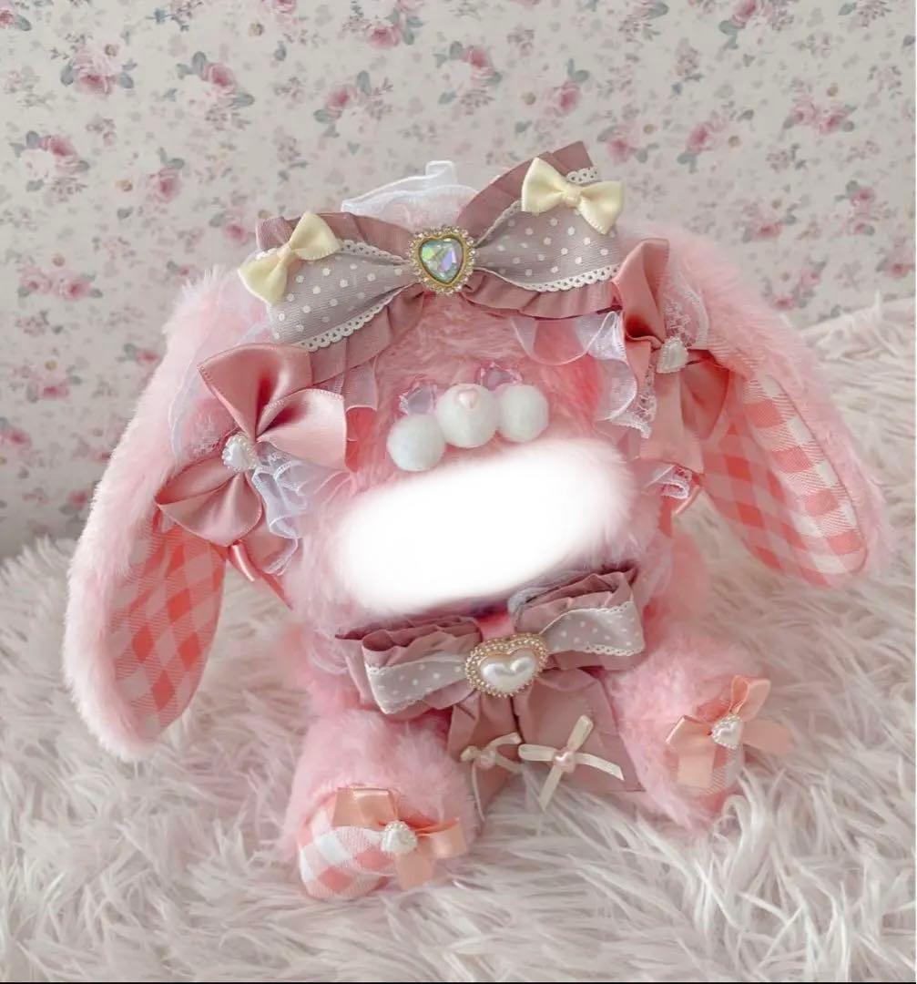 10〜16cm ぬい服 オーダー 垂れ耳うさぎ ねこ 着ぐるみ ぬい活♡ MYU様