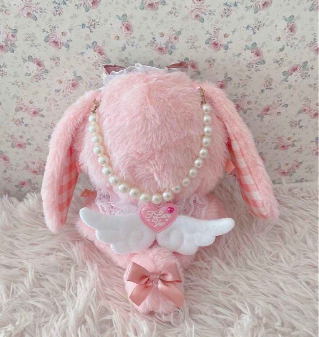 ぬい服 着ぐるみ にじぱぺっと 10cm 11cm おすわりうさぎ 白 ホワイト