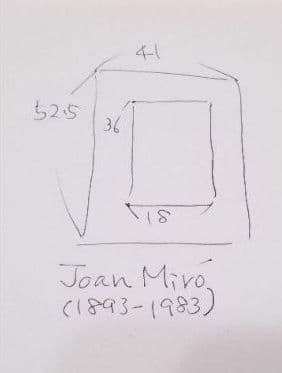 お値下げ中リトグラフ＊ ジョアンミロ：アクア