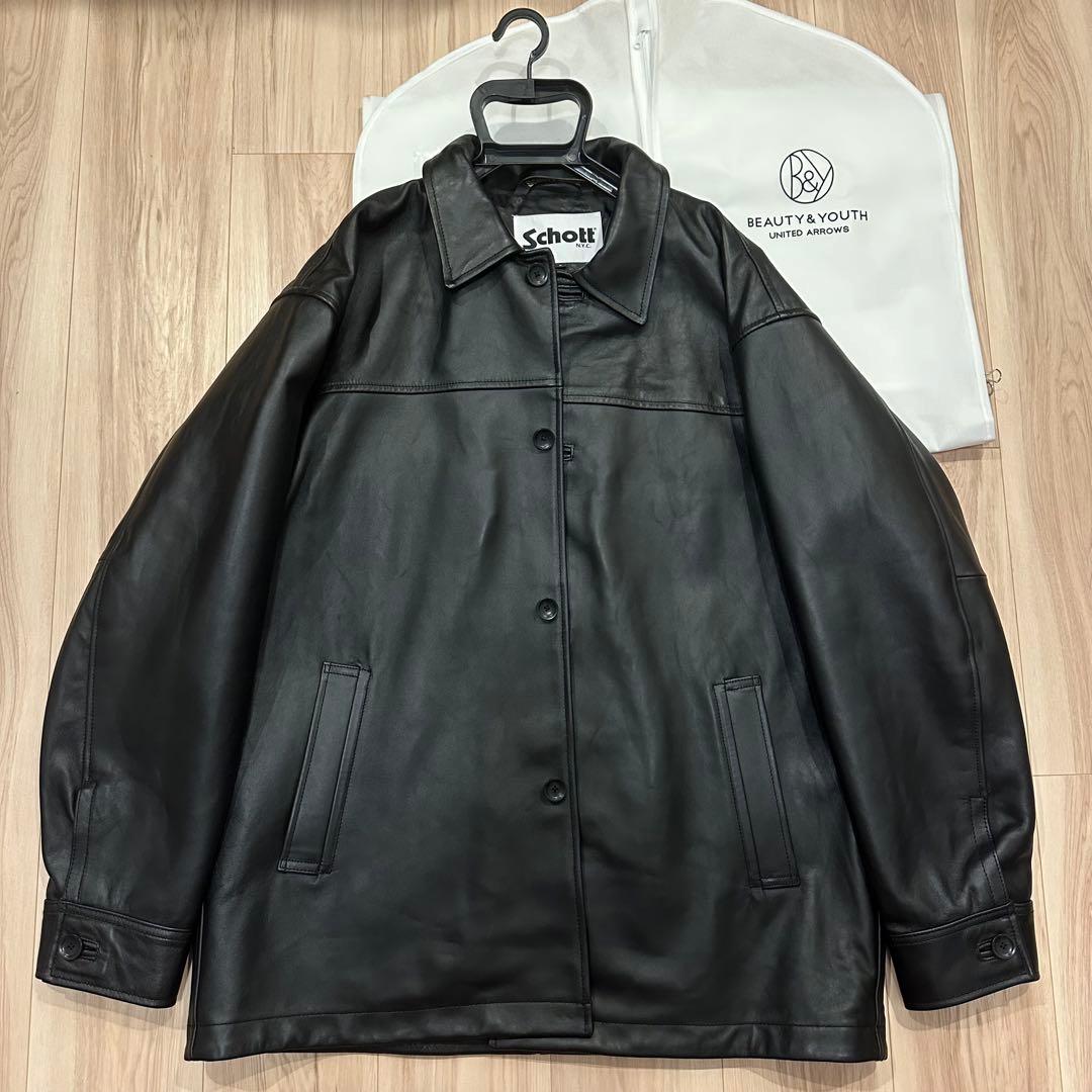BEAUTY&YOUTH別注 ＜Schott＞ CAR COAT L OVY - メルカリ