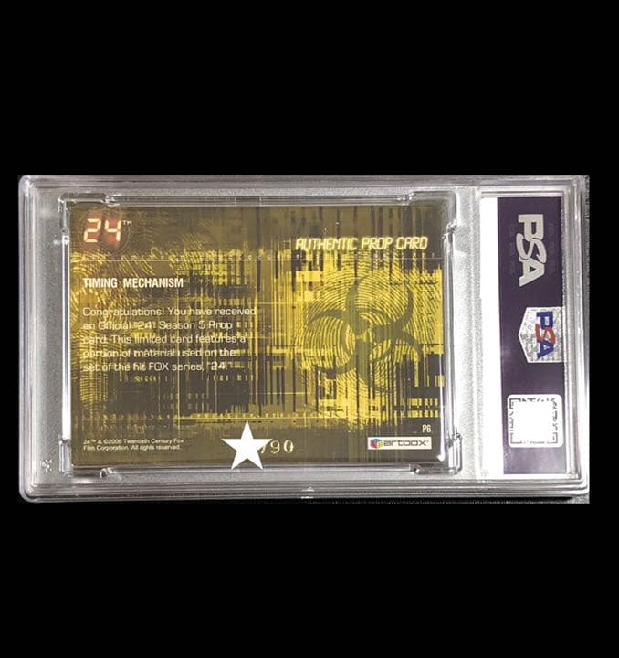 【値下げ】PSA7 海外ドラマ 24 （小道具）おまけ付き