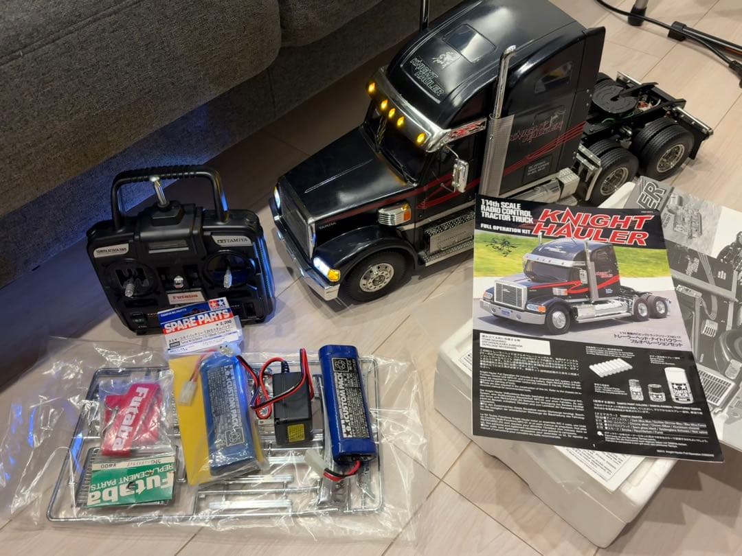 タミヤ 1/14 トラックナイトハウラー フルオペレーション フルセット