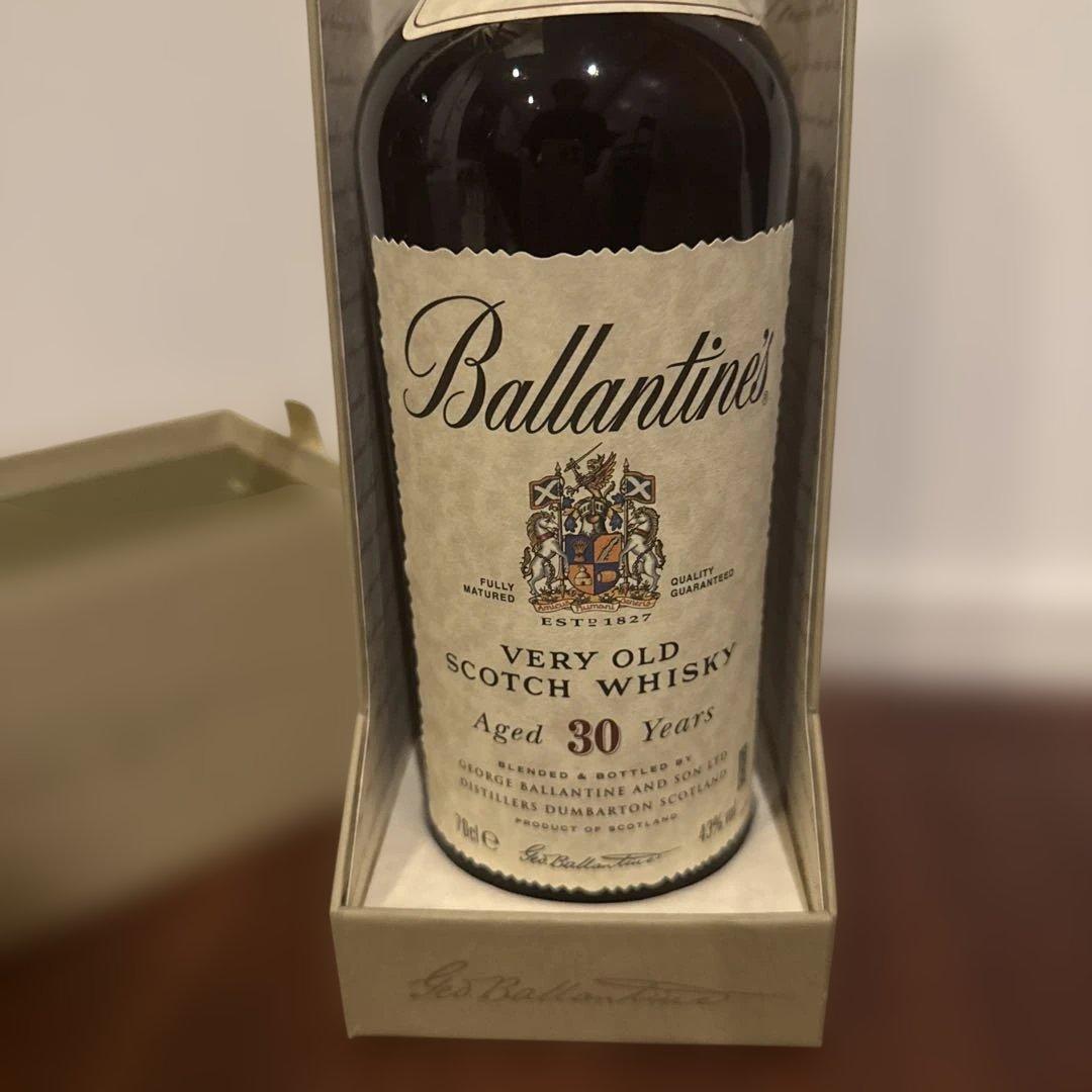 希少旧ボトル Ballantine's 30年 バランタイン｜Ballantine's