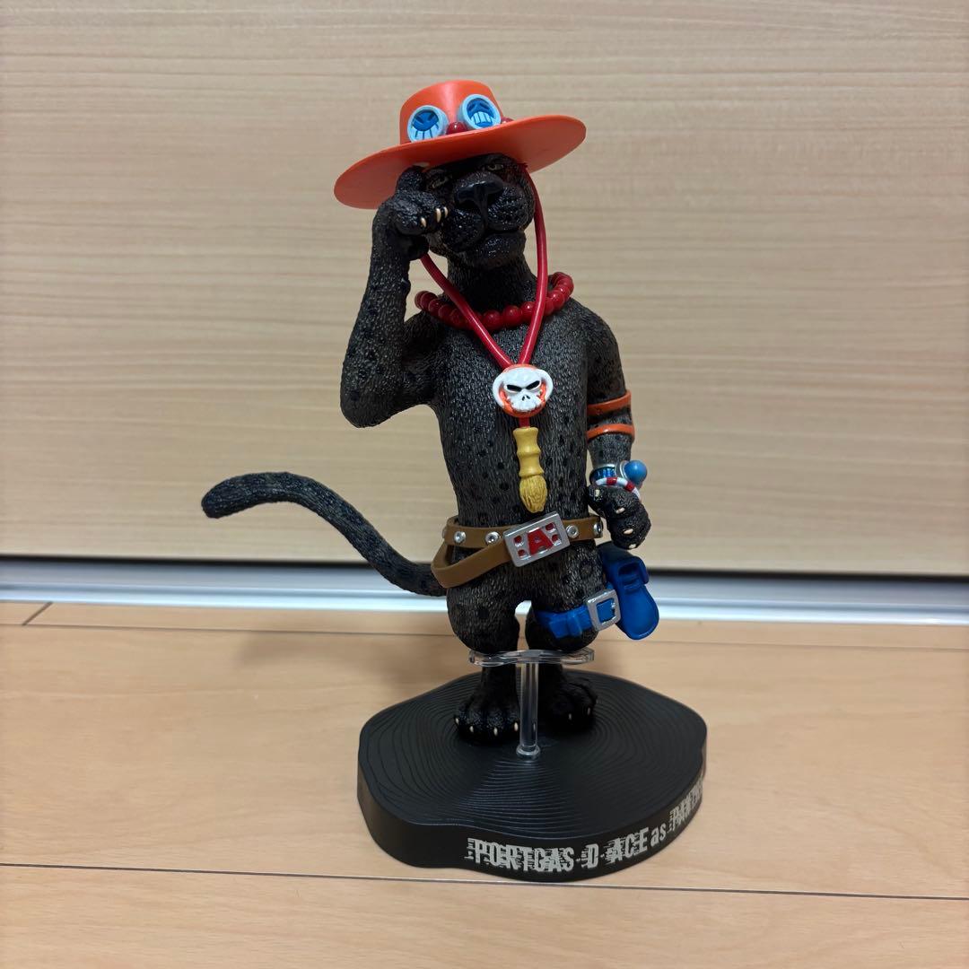 フィギュアーツゼロ エース as 黒豹 ワンピース フィギュア 連載15周年記念