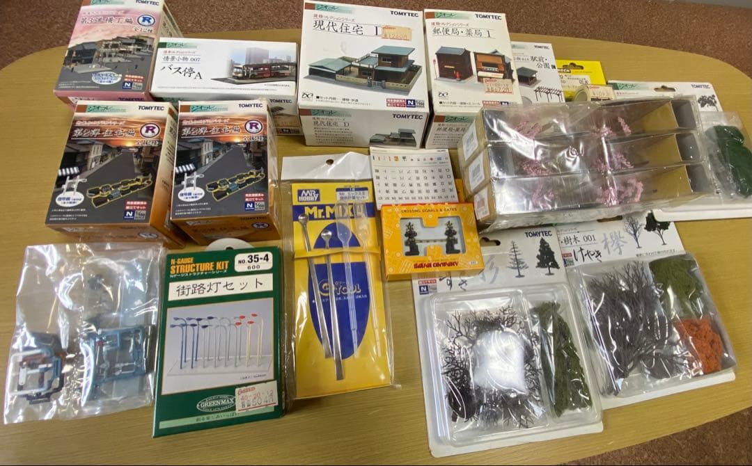 Nゲージ ジオラマ用品 まとめ売り TOMYTEC KATO 他