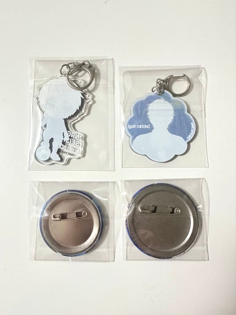 ブルーロック 凪誠士郎 アクリルキーホルダー 缶バッジ まとめ売り