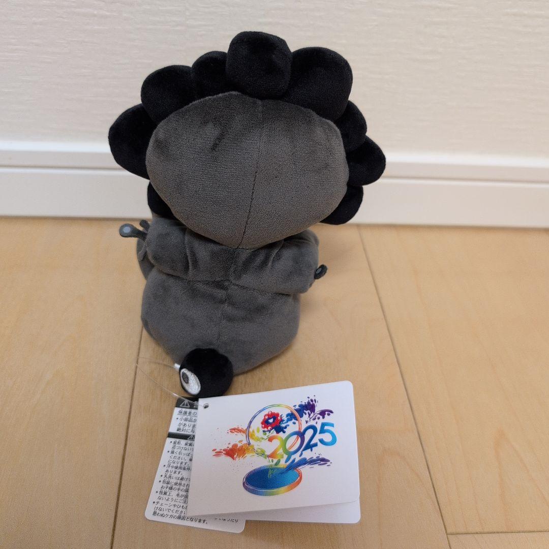 黒ミャクミャクお手玉風ぬいぐるみ S